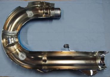 Auspuff-Krümmer Blende hinten für Suzuki VZR1800